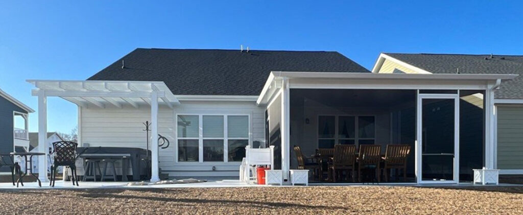Pergola Moderno Enclosure Combo Elite Exteriors