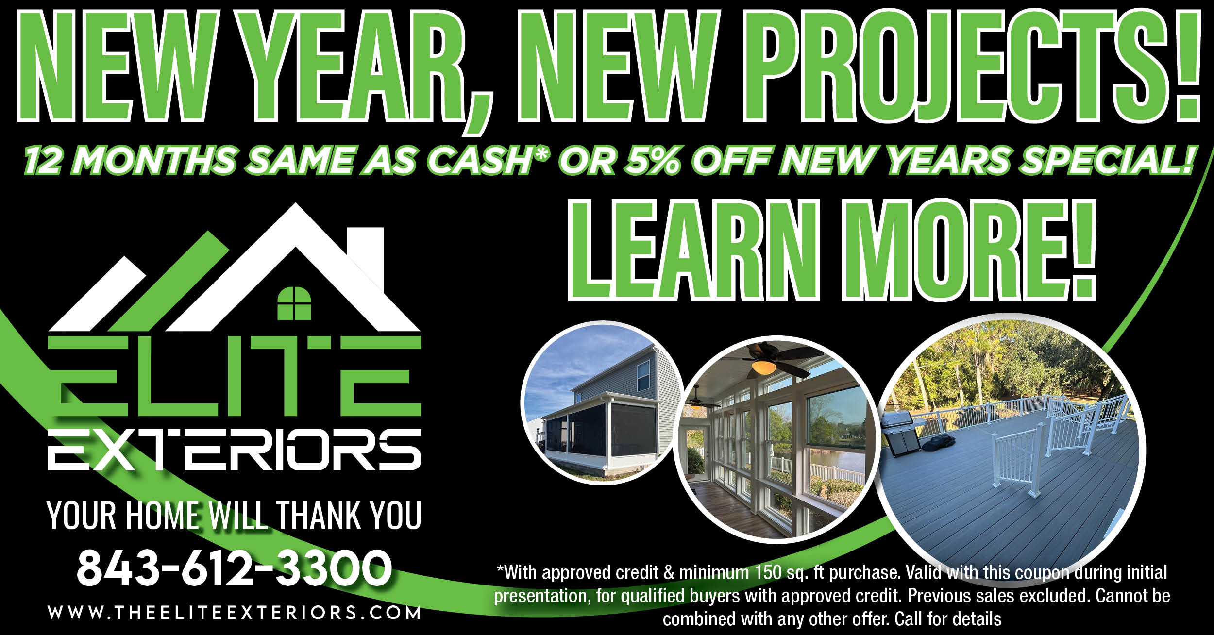 New Year, New Projects - Elite Exteriors